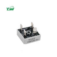 Puente Rectificador KBPC3510, Rectificador Monofásico, Puente Rectificador de 35A 1000V