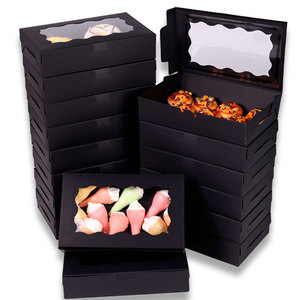 Caja para Empacar Donuts con Ventana, Caja para Chocolates con Ventana, Caja Pequeña para Fiestas - Product Image 6