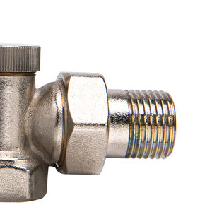 Tête thermostatique <span class=keywords><strong>de</strong></span> contrôle <span class=keywords><strong>de</strong></span> température en laiton pour vanne <span class=keywords><strong>de</strong></span> <span class=keywords><strong>radiateur</strong></span> TRV blanc <span class=keywords><strong>de</strong></span> chauffage par le sol avec EN215 - Product Image 2