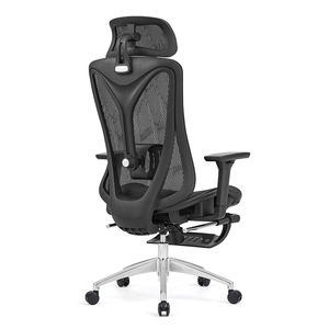 Meilleure vente repose-pieds et ordinateur portable Cegornomic Maratti <span class=keywords><strong>Ergohuman</strong></span> Appui-tête ergonomique en maille Chaise de bureau à domicile - Product Image 5