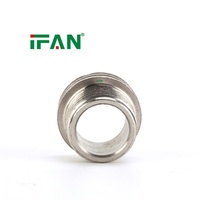 IFAN Fourniture en gros Raccords en plastique PPR 1/2 3/4 pouce, Inserts filetés mâles et femelles en acier inoxydable pour accessoires de plomberie