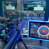 Machine d'arcade de tir commerciale à monnayeur certifiée CE, pour 4 joueurs, simulateur de tir réel, fournie directement par l'usine (OEM & ODM)