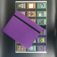 Album Organisateur Personnalisé en Cuir PU Premium pour Cartes de Jeu et Cartes d'Entraînement