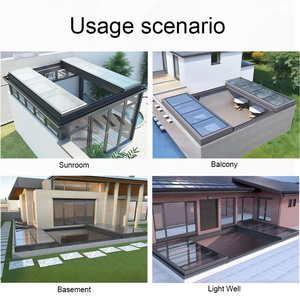 Fenêtre coulissante automatique intelligente moderne au design espagnol, <span class=keywords><strong>petite</strong></span> taille Lowes Escape Egress Balcon Toit <span class=keywords><strong>Grenier</strong></span> Ventilation contemporaine - Product Image 5