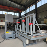 Scies à bois Scierie Machines forestières Scie à table coulissante Traitement du bois Type pratique Scie à ruban