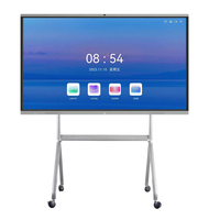 Tableaux interactifs 55 pouces, écran tactile 4K, tableau blanc intelligent pour l'éducation, 982/61/4+32G, écran plat interactif pour l'école