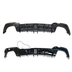 G20 3ซีรี่ส์ G28สีดำมันวาวสำหรับ BMW การปรับแต่งขอบด้านหลังรวมถึงไฟนักบินกันชนหลัง - Product Image 1