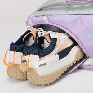 Sac à dos de voyage portable unisexe multifonctionnel résistant à l'eau pour le badminton et le tennis, en polyester, 30L, avec compartiment à chaussures indépendant - Product Image 4