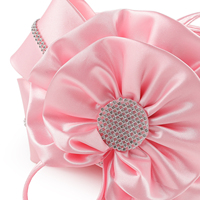 Chapeau de mariage personnalisé avec strass, chapeau de mascarade élégant, chapeau d'église chic, chapeau de beauté de luxe, chapeau formel pour femmes, décoration