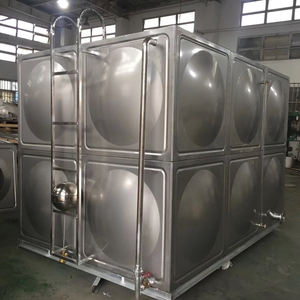 Réservoir d'eau préfabriqué assemblé en acier inoxydable SS304, SS316, réservoir d'eau soudé, réservoir d'eau potable en acier inoxydable, réservoir de stockage d'eau - Product Image 5