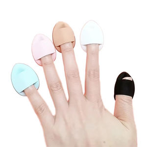 Vente en gros de mini houppettes à poudre coussin d'air, houppettes cosmétiques pour fond de teint et blush, outils de beauté, LOGO personnalisable - Product Image 2