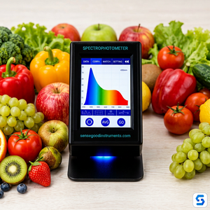 Sensegood Instruments Agriculture Color Spectrophotometer 400-700nm Fruits Vegetables Colorimeter <b>Tomato</b> CCI Ripening Index - Product Image 1