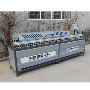 Panneau à base <span class=keywords><strong>de</strong></span> bois MDF plaqueuse <span class=keywords><strong>de</strong></span> chants biseautés automatique plaqueuse <span class=keywords><strong>de</strong></span> chants droite en PVC à 45 degrés pré-fraisage coupe d'angle - Product Image 2