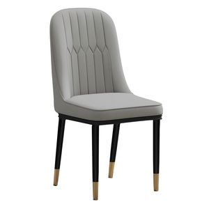 Chaise de salle à manger moderne et minimaliste de qualité supérieure avec structure métallique élégante pour la maison, le bureau, le salon et les espaces commerciaux - Product Image 2