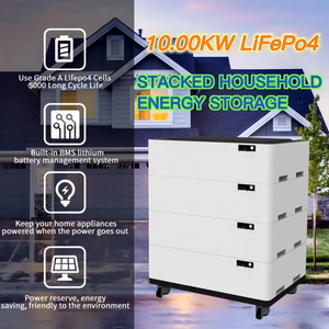 Penyimpanan Energi surya rumah tangga lifepo4 baterai ion lithium ditumpuk 15kWh 30 v 200ah - Product Image 3