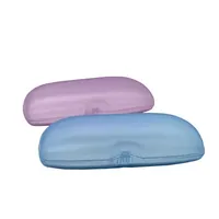 Étui à lunettes de soleil en plastique personnalisé OEM/ODM, forme rectangulaire, motif imprimé, protection rigide, dimensions 8-8,9 pouces, style simple pour les voyages