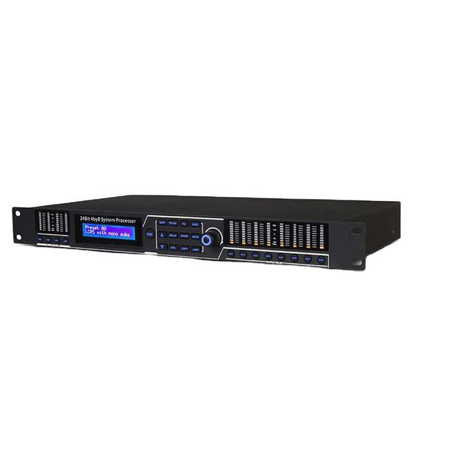 OEM 4.8 Professional 4 In/8 Out Pre-effector Digital Audio Processor for Karaoke Stage Performance
