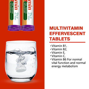 Beli tablet Effervescent Multivitamin kualitas tinggi massal dengan rasa buah alami meningkatkan fungsi energi peningkat sistem imun - Product Image 3