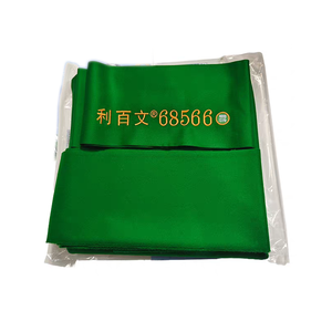 Premium Liberwin 68566 laine matériel 195cm largeur 12FT billard billard nappe feutre tissu ensemble avec 6 Rails - Product Image 2