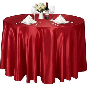 <span class=keywords><strong>Nappe</strong></span> Ronde Moderne Imperméable et Anti-Taches pour la Décoration de la Maison, Tissu Premium pour Mariages, Banquets et Événements Extérieurs - Product Image 3