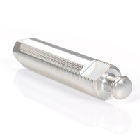 Hex Base Stud Bolt Fully Threaded Rod with Serrated Square Shoulder for Automotive and Industrial Use