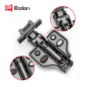 مفصلات إطار من الألومنيوم ذو اتجاهين من Goodcen سهلة التركيب لا تتطلب أي مثقاب ثلاثي الأبعاد مفصلات خزانة قريبة ناعمة - Product Image 3