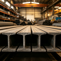 Poutre en acier au carbone structurel industriel, norme ASTM, non allié, matériau de construction
