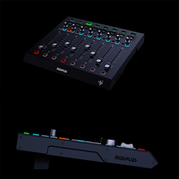 Controlador MIDI Midiplus Up+ con Faders Motorizados Táctiles Mezclador Secuenciador de Ocho Canales y Controlador DAW Host