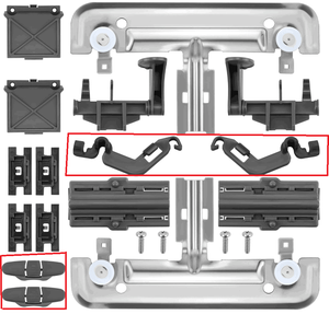 Estante superior <span class=keywords><strong>de</strong></span> repuesto para <span class=keywords><strong>lavavajillas</strong></span> Ken.mo re, <span class=keywords><strong>piezas</strong></span> <span class=keywords><strong>de</strong></span> repuesto para <span class=keywords><strong>lavavajillas</strong></span> <span class=keywords><strong>Whirlpool</strong></span> W10350375 AP5957560, W10712395 - Product Image 2