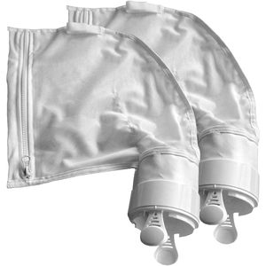 Sac de filtration en maille de nylon blanc avec fermeture éclair pour filtres Polaris 280 480 K13 K16 – Remplacement haute efficacité - Product Image 1