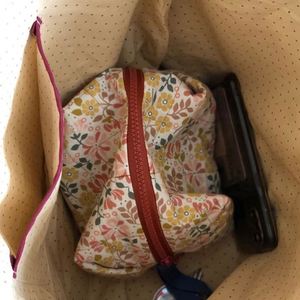 Low Moq Women's Fashion Customized Hand Block Printed <b>Quilted</b> <b>Makeup</b> <b>Bag</b> Cotton Fabric Small and Large Toiletry <b>Bag</b> Pouch - Product Image 6