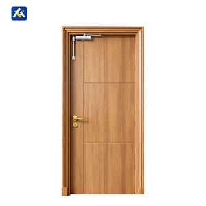 Portes intérieures au feu en bois de haute qualité au design moderne Portes en bois de luxe pour bureau Chambres d'hôtel - Product Image 2