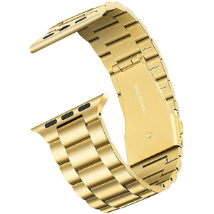 Nueva Correa de Reloj de Acero Inoxidable de Lujo OEM para Negocios, Correa de Tres Ejes para <span class=keywords><strong>Apple</strong></span> <span class=keywords><strong>Watch</strong></span>, Accesorios para Reloj, Duradera - Product Image 2