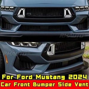 Cubiertas de Ventilación para Carrocería Ford, Rejillas de Ventilación Laterales para Parachoques Delantero, Compatibles con Ford Mustang 2024, Accesorios para Automóviles - Product Image 4