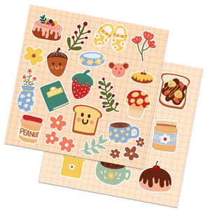 定制印刷防水标签 高品质乙烯基模切贴纸 - Product Image 4