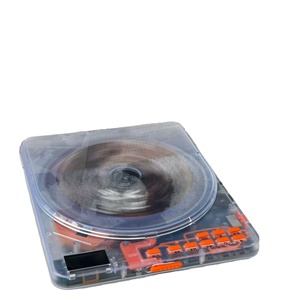 <span class=keywords><strong>Lecteur</strong></span> <span class=keywords><strong>CD</strong></span> portable avec transmetteur répéteur, <span class=keywords><strong>lecteur</strong></span> de disques <span class=keywords><strong>CD</strong></span> de musique, anti-saut de disque, prise casque à une touche - Product Image 1
