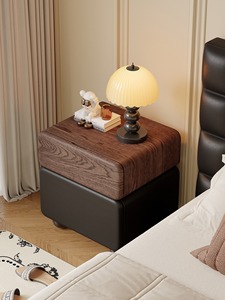 2025 Table de <span class=keywords><strong>chevet</strong></span> en bois massif pour hôtel stockage avancé <span class=keywords><strong>lit</strong></span> côté seau armoire luxe intégré anti-déflagrant caractéristiques - Product Image 5