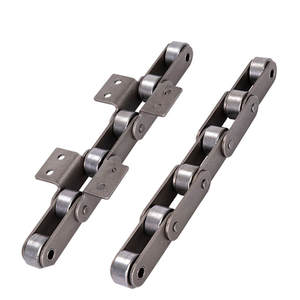 डबल पिच स्टेनलेस स्टील c2040 c2060 c2060 c2060 रोलर चेन कन्वेयर पत्ती श्रृंखला - Product Image 1