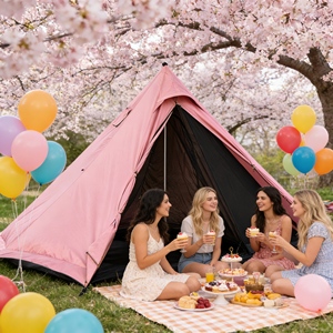 Tente <span class=keywords><strong>tipi</strong></span> <span class=keywords><strong>en</strong></span> toile de qualité supérieure avec des lames décoratives pour la fumée et des poteaux <span class=keywords><strong>en</strong></span> <span class=keywords><strong>bois</strong></span> rustiques pour une esthétique authentique <span class=keywords><strong>en</strong></span> plein air - Product Image 2