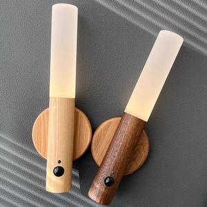 Inductive PIR USB Rechargeable LED Night <strong>Light</strong> Modern Portable Wireless Smart Home Residential <strong>Indoor</strong> Room Wall Sconce Staircase - Product Image 1
