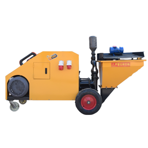 Spruzzatore di cemento a Diesel mortaio spruzzatore macchina a spruzzo con motore 100L tramoggia ad alta efficienza intonacatura attrezzature per la costruzione - Product Image 3