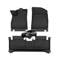 Tapetes de Piso 3D TPE Inodoros para Auto, Revestimiento de Maletero para Mitsubishi X-Force 2023, Alfombra Protectora para Maletero