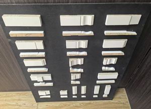 <span class=keywords><strong>Plinthes</strong></span> murales décoratives <span class=keywords><strong>en</strong></span> <span class=keywords><strong>bois</strong></span> massif MDF de conception française moderne, installation facile, résistantes à l'humidité et durables - Product Image 4