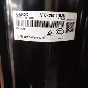 คอมเพรสเซอร์ GMCC รุ่น ATQ420D1UMU ใช้สารทำความเย็น R410A แรงดันไฟฟ้า 180V ความถี่ 180Hz สำหรับเปลี่ยนในเครื่องปรับอากาศ - Product Image 1