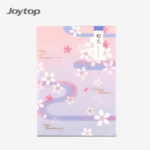 Joytop 5801 Sakura promotional sewn bound A6 lined paper kawaii notebook