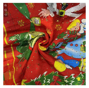 100% polyester <span class=keywords><strong>300D</strong></span> minimatt Khăn trải bàn in cho mùa giáng sinh - Product Image 2