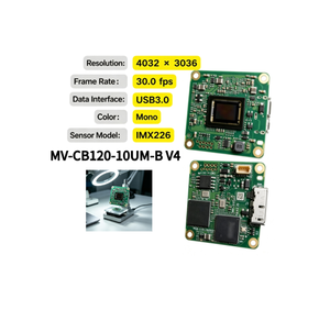 Nouvelle caméra industrielle monoculaire HIK ROBOT MV-CB120-10UM-B V4 12MP USB 3.0 de niveau carte, originale - Product Image 6
