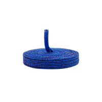 Lacets élastiques plats en fil métallique de 6 mm Weiou, lacets universels pour hommes et femmes, accessoires polyvalents, corde décorative