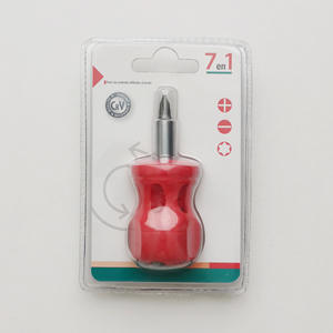 Juego de destornilladores Lixin Tools 7 en 1, acero al vanadio CRV, cabeza magnética tipo rábano, multiherramienta para reparaciones de bricolaje - Product Image 1