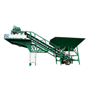 Planta Móvil de Mezcla de Concreto y Suelo Estabilizado, Fija, Avanzada, Eléctrica, Lista para Usar, Mini, 50m3/h - Product Image 3